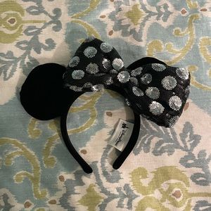 Disney Park Ears with Removable Bow